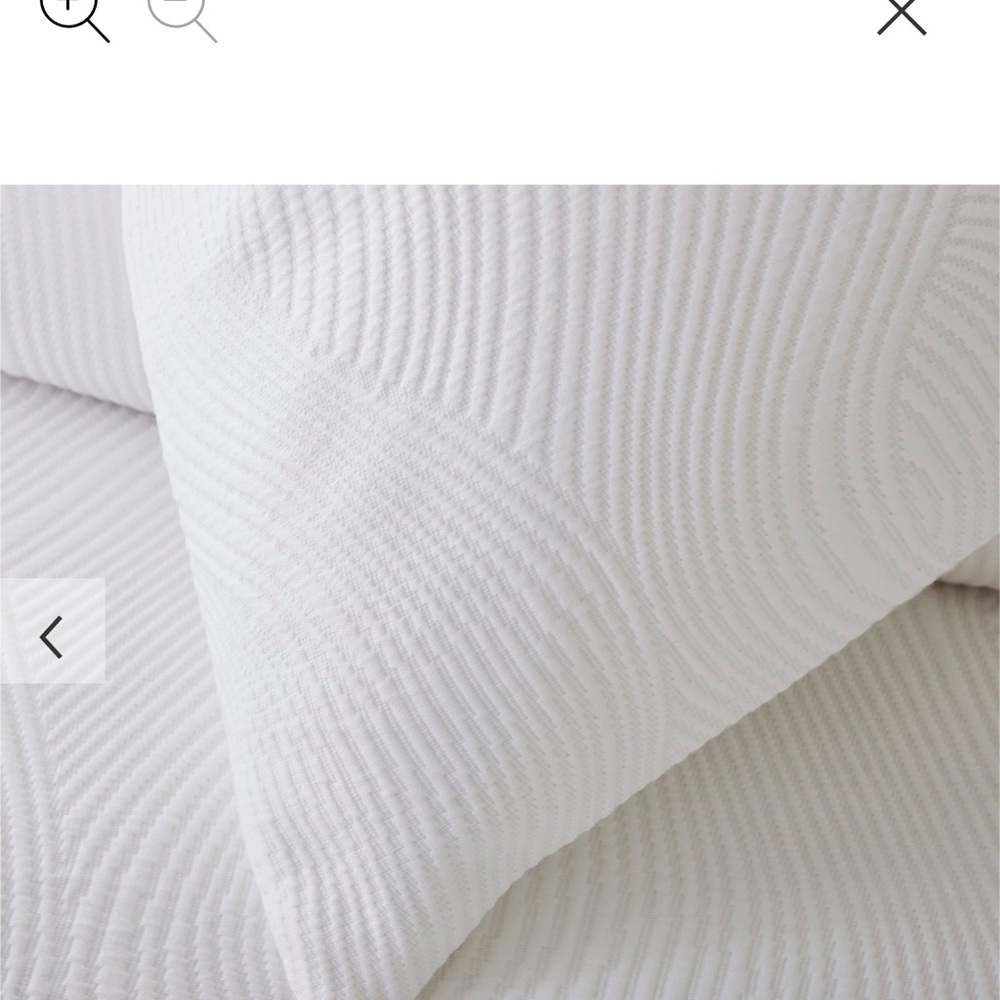 West Elm Wavy Jacquard Duvet Cover & Shams